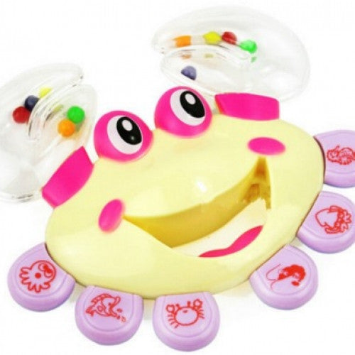 Crab Design Handbell Musical Rattle Toy